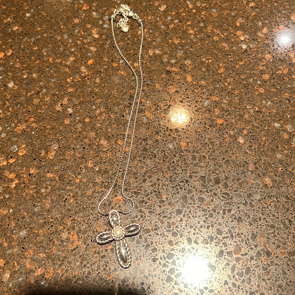 Reversible Cross Necklace